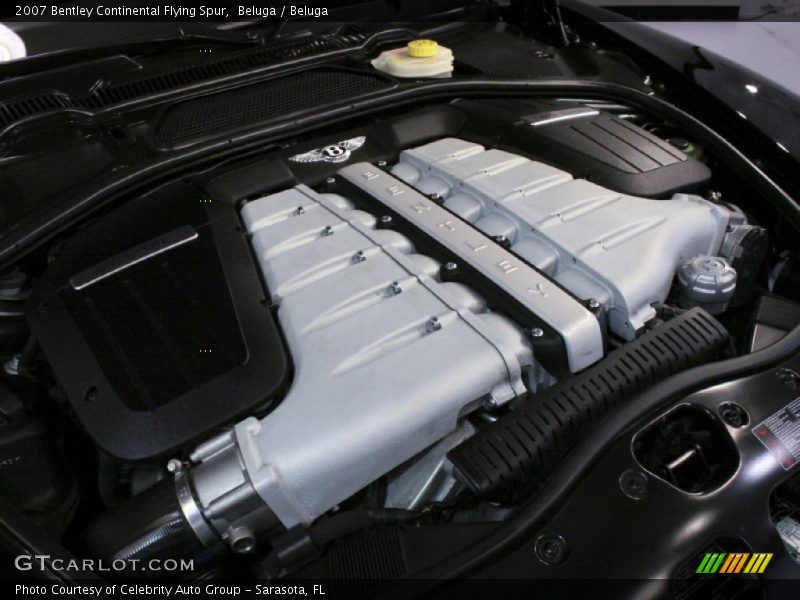  2007 Continental Flying Spur  Engine - 6.0L Twin-Turbocharged DOHC 48V VVT W12