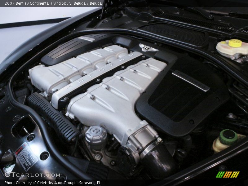  2007 Continental Flying Spur  Engine - 6.0L Twin-Turbocharged DOHC 48V VVT W12