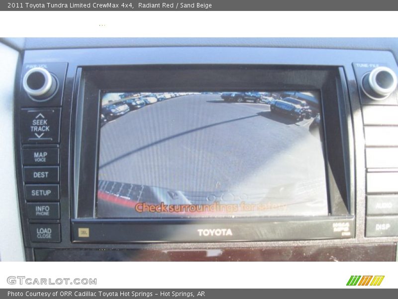 Radiant Red / Sand Beige 2011 Toyota Tundra Limited CrewMax 4x4