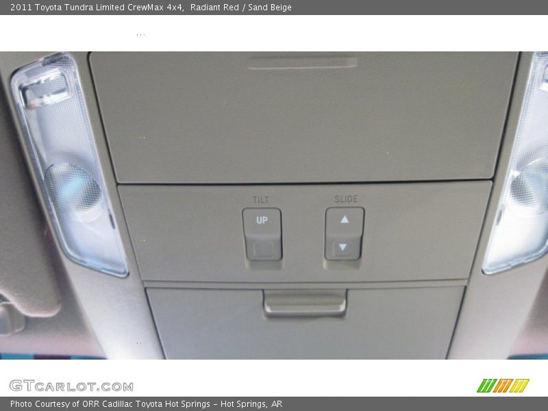 Radiant Red / Sand Beige 2011 Toyota Tundra Limited CrewMax 4x4