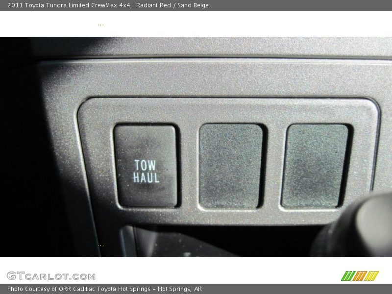 Radiant Red / Sand Beige 2011 Toyota Tundra Limited CrewMax 4x4