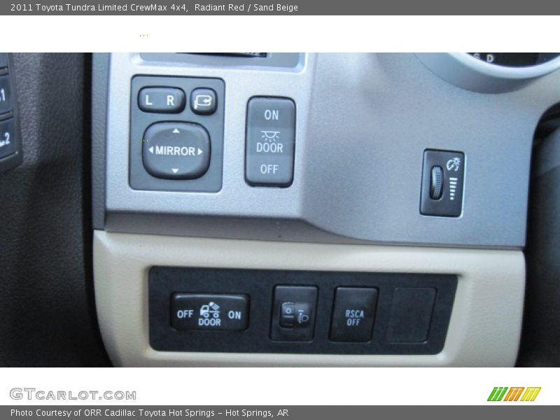 Radiant Red / Sand Beige 2011 Toyota Tundra Limited CrewMax 4x4