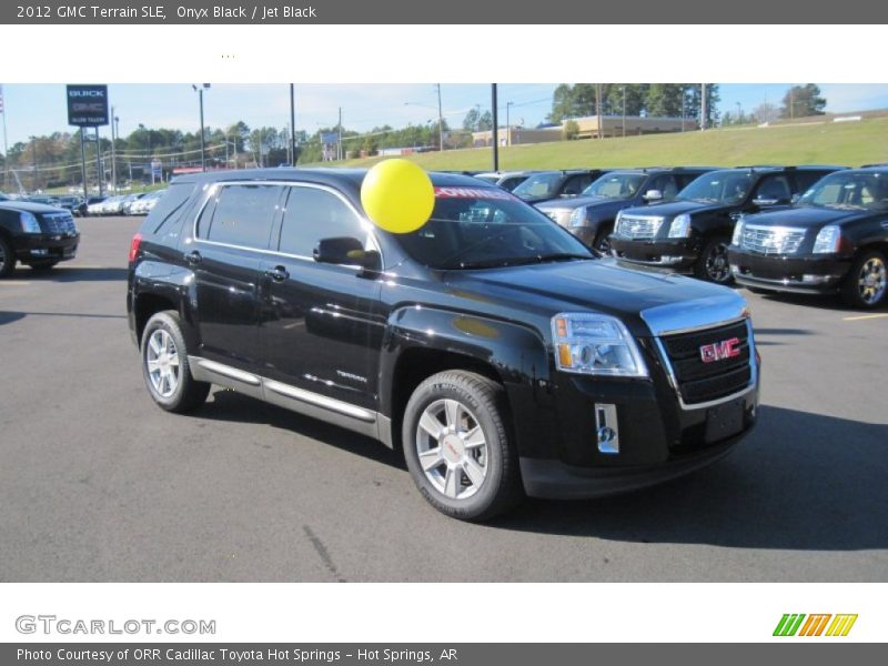 Onyx Black / Jet Black 2012 GMC Terrain SLE