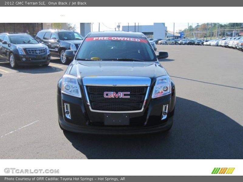 Onyx Black / Jet Black 2012 GMC Terrain SLE