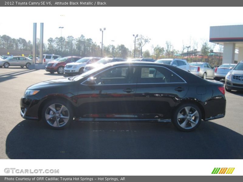 Attitude Black Metallic / Black 2012 Toyota Camry SE V6