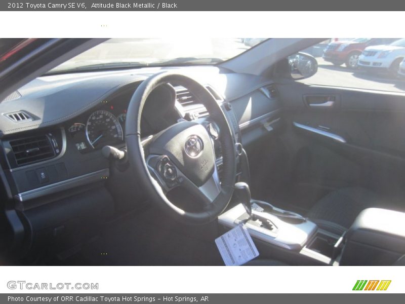 Attitude Black Metallic / Black 2012 Toyota Camry SE V6