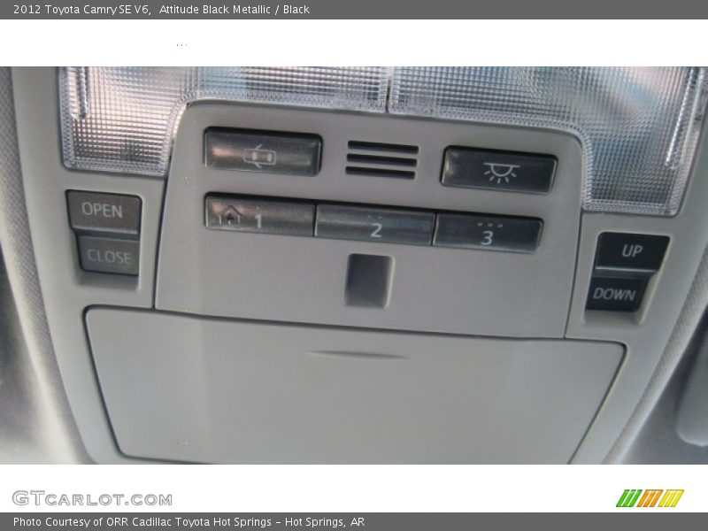 Attitude Black Metallic / Black 2012 Toyota Camry SE V6