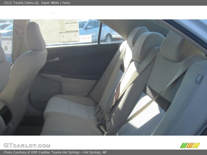 Super White / Ivory 2012 Toyota Camry LE