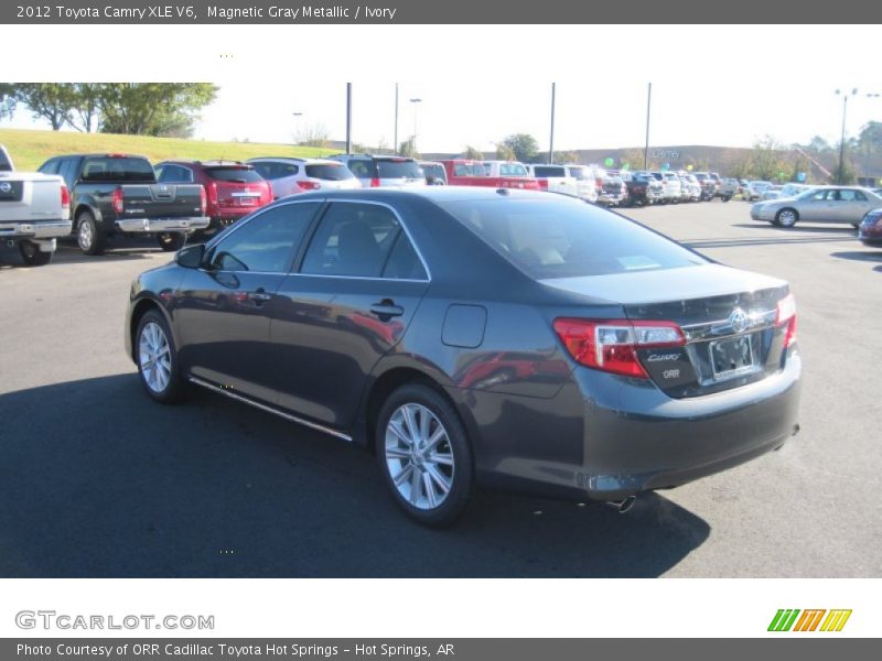Magnetic Gray Metallic / Ivory 2012 Toyota Camry XLE V6