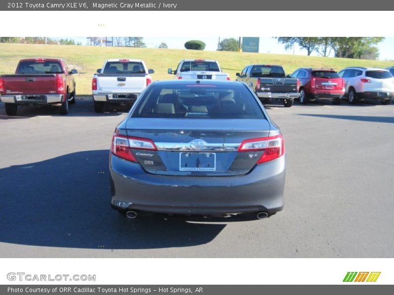 Magnetic Gray Metallic / Ivory 2012 Toyota Camry XLE V6