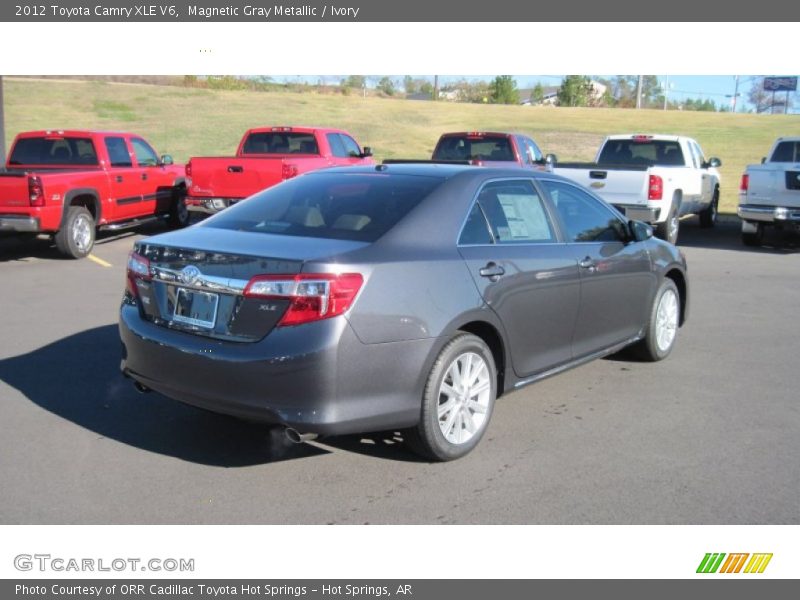 Magnetic Gray Metallic / Ivory 2012 Toyota Camry XLE V6
