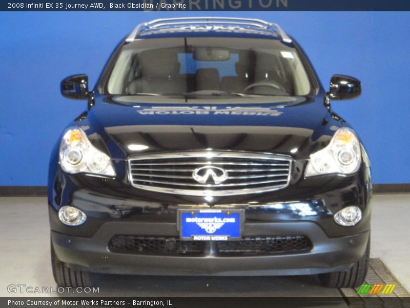 Black Obsidian / Graphite 2008 Infiniti EX 35 Journey AWD