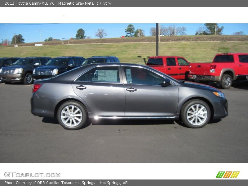 Magnetic Gray Metallic / Ivory 2012 Toyota Camry XLE V6