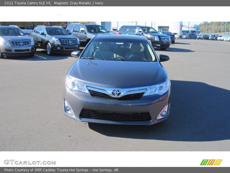 Magnetic Gray Metallic / Ivory 2012 Toyota Camry XLE V6