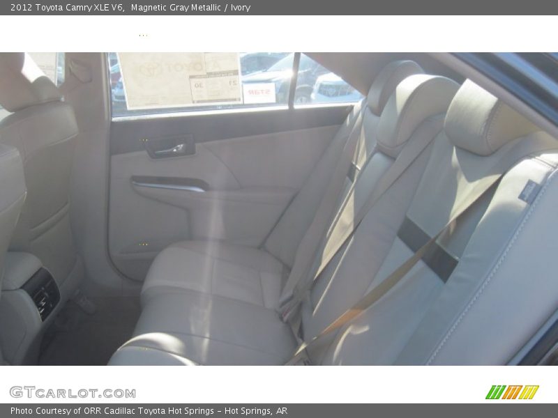 Magnetic Gray Metallic / Ivory 2012 Toyota Camry XLE V6
