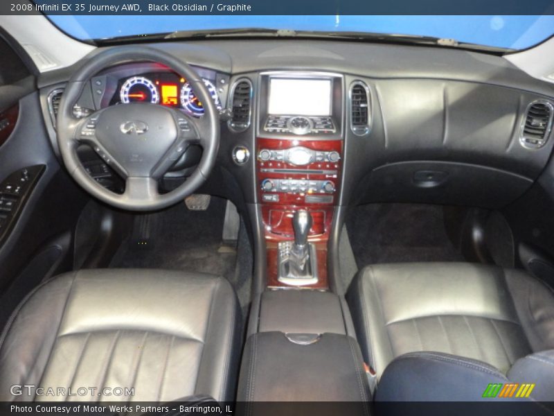 Black Obsidian / Graphite 2008 Infiniti EX 35 Journey AWD