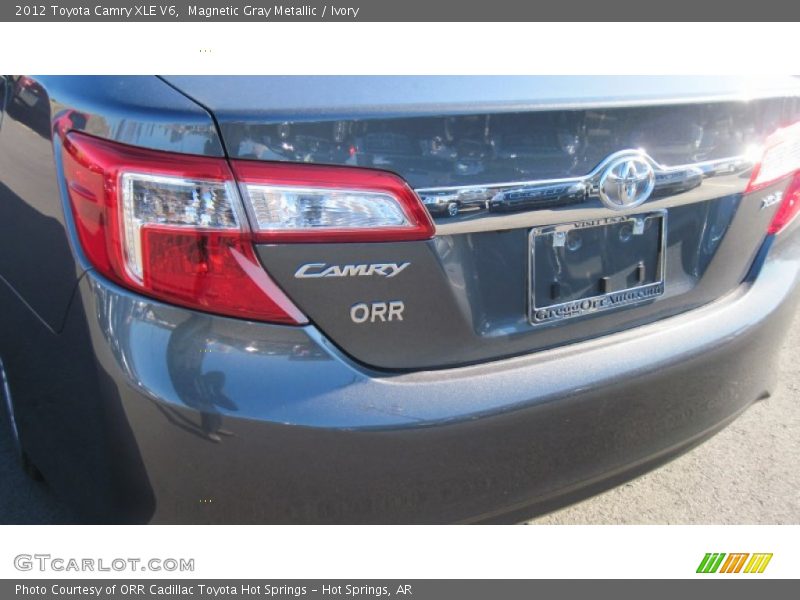 Magnetic Gray Metallic / Ivory 2012 Toyota Camry XLE V6