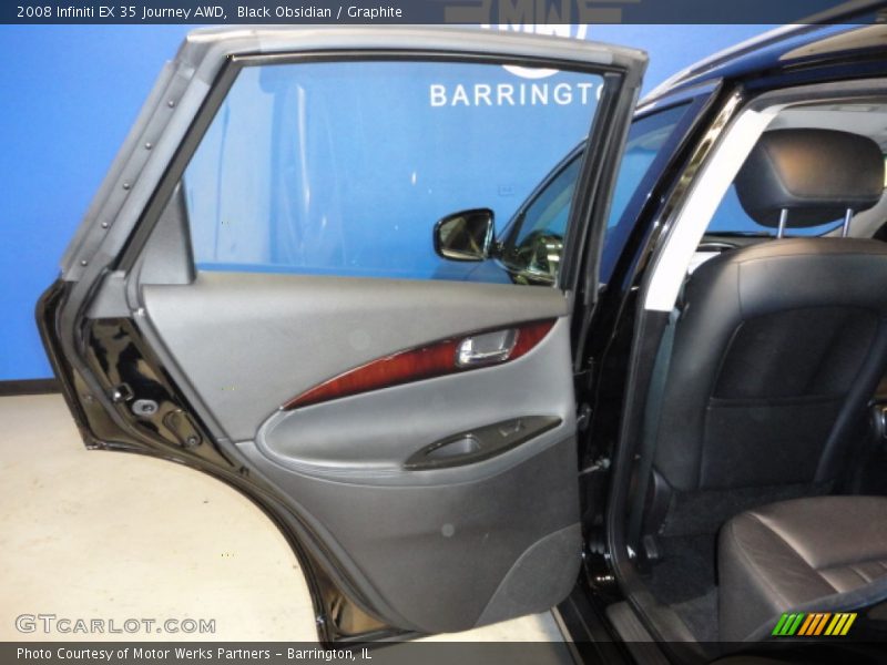 Black Obsidian / Graphite 2008 Infiniti EX 35 Journey AWD