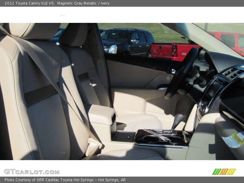 Magnetic Gray Metallic / Ivory 2012 Toyota Camry XLE V6
