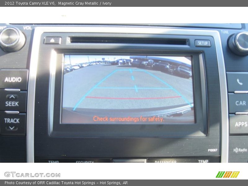 Magnetic Gray Metallic / Ivory 2012 Toyota Camry XLE V6