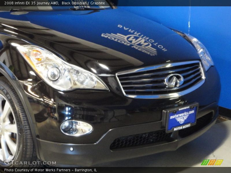 Black Obsidian / Graphite 2008 Infiniti EX 35 Journey AWD