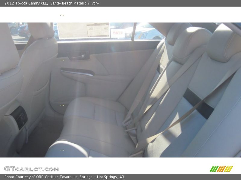 Sandy Beach Metallic / Ivory 2012 Toyota Camry XLE
