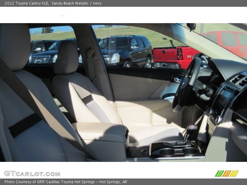 Sandy Beach Metallic / Ivory 2012 Toyota Camry XLE