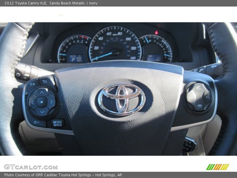 Sandy Beach Metallic / Ivory 2012 Toyota Camry XLE