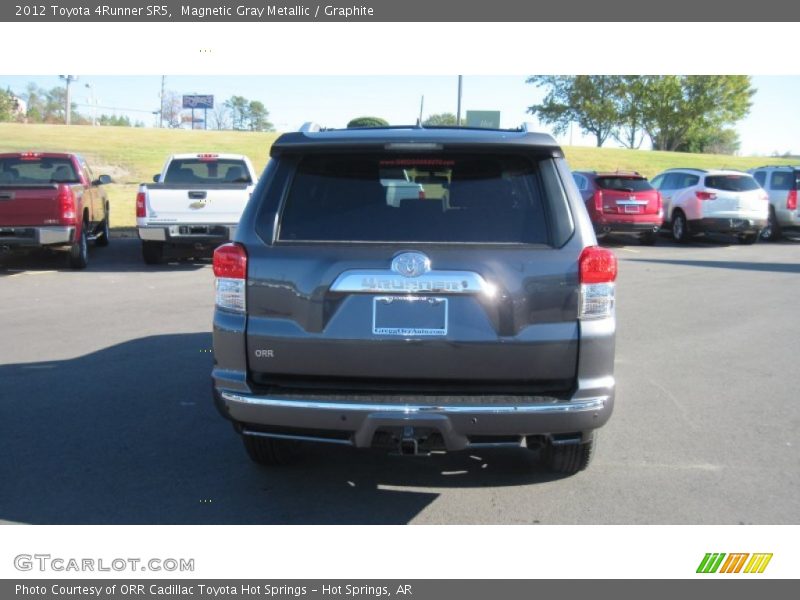 Magnetic Gray Metallic / Graphite 2012 Toyota 4Runner SR5