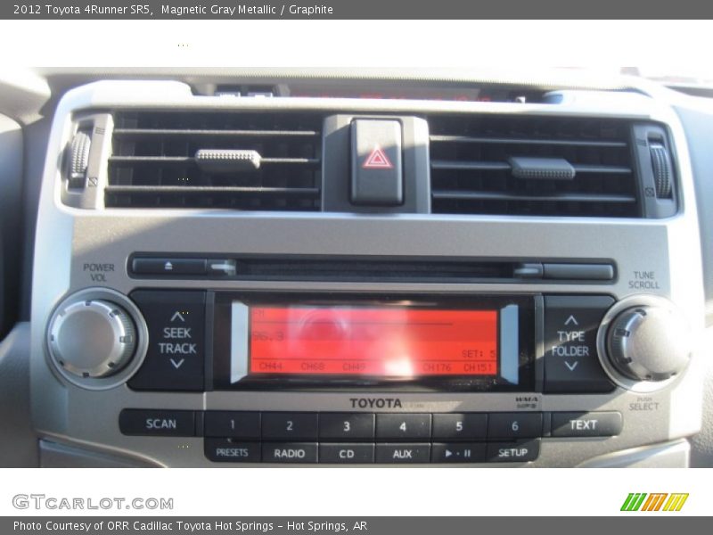 Magnetic Gray Metallic / Graphite 2012 Toyota 4Runner SR5