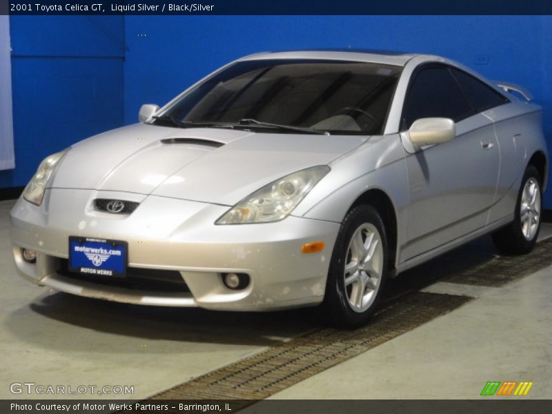 Liquid Silver / Black/Silver 2001 Toyota Celica GT