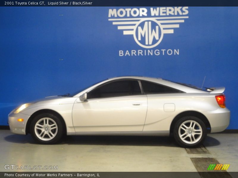 Liquid Silver / Black/Silver 2001 Toyota Celica GT