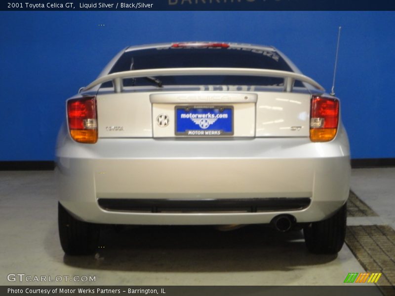 Liquid Silver / Black/Silver 2001 Toyota Celica GT