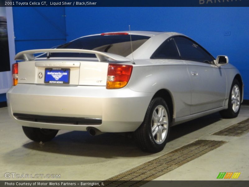 Liquid Silver / Black/Silver 2001 Toyota Celica GT