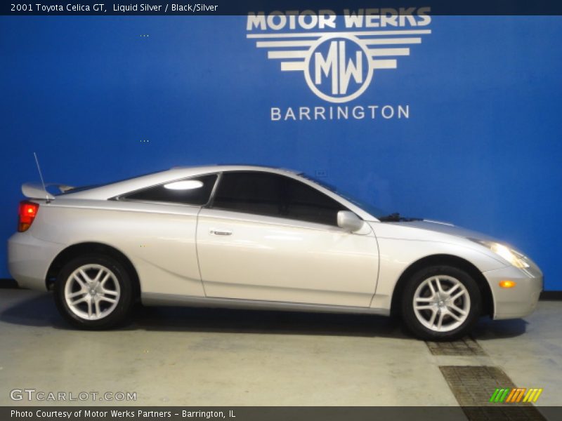 Liquid Silver / Black/Silver 2001 Toyota Celica GT