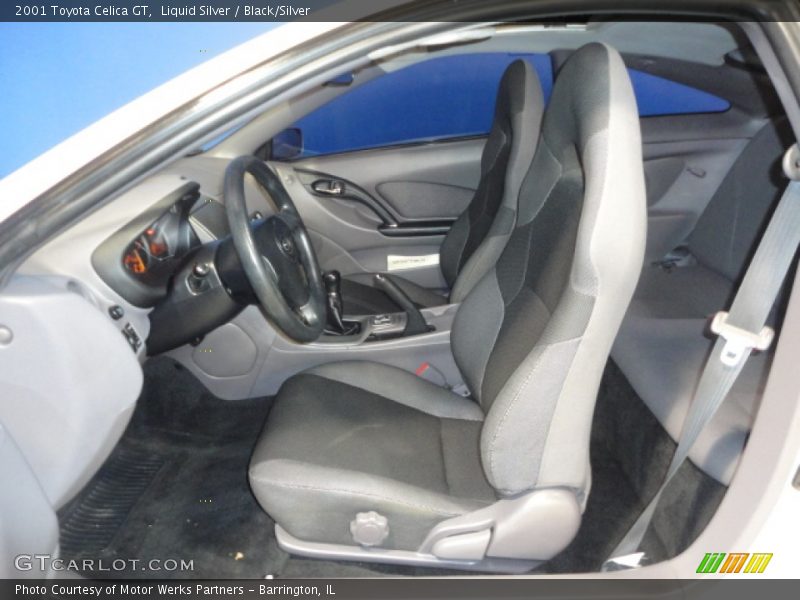 Liquid Silver / Black/Silver 2001 Toyota Celica GT