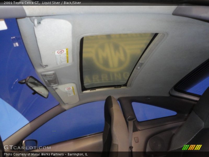 Liquid Silver / Black/Silver 2001 Toyota Celica GT