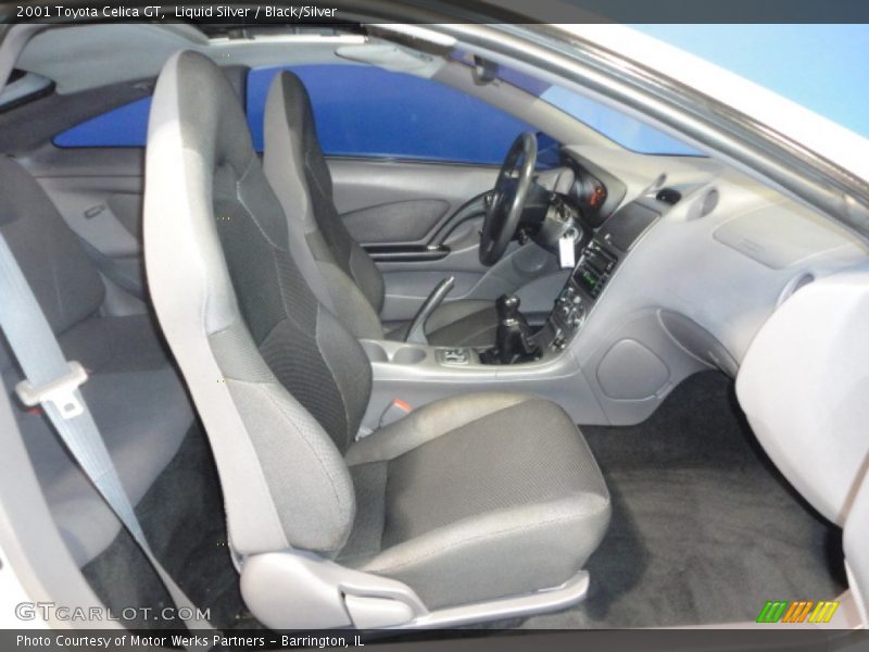 Liquid Silver / Black/Silver 2001 Toyota Celica GT
