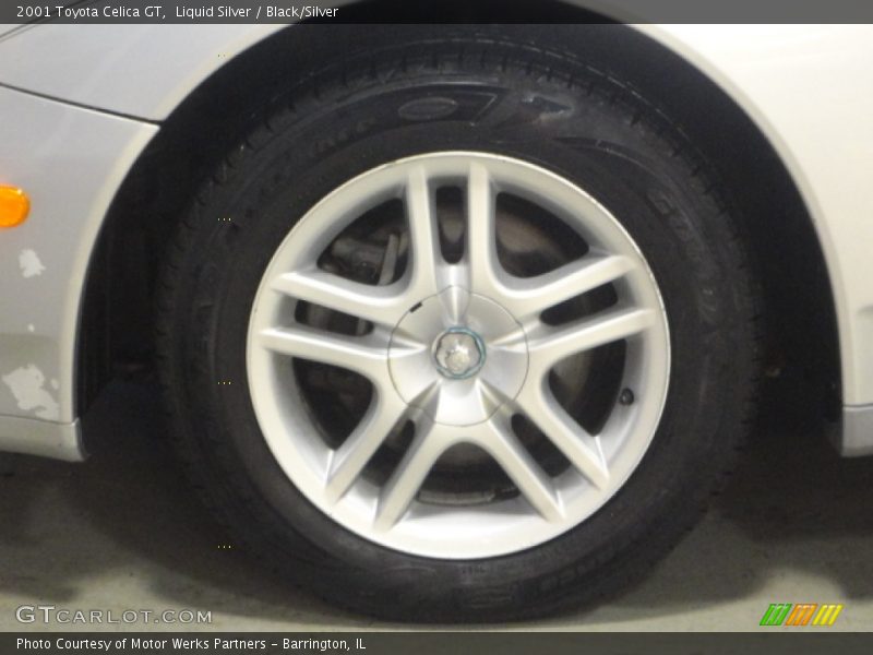 Liquid Silver / Black/Silver 2001 Toyota Celica GT