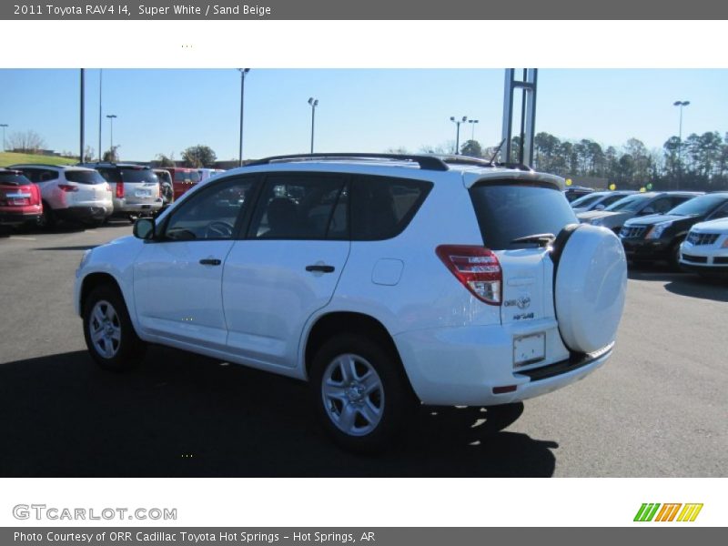 Super White / Sand Beige 2011 Toyota RAV4 I4