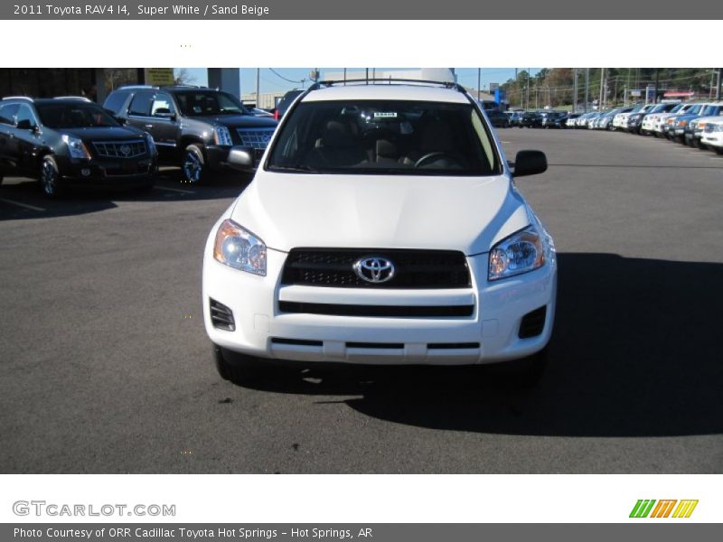 Super White / Sand Beige 2011 Toyota RAV4 I4