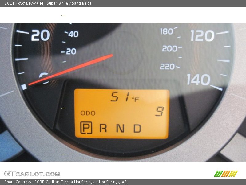 Super White / Sand Beige 2011 Toyota RAV4 I4