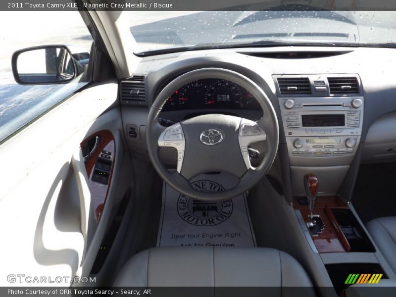 Magnetic Gray Metallic / Bisque 2011 Toyota Camry XLE