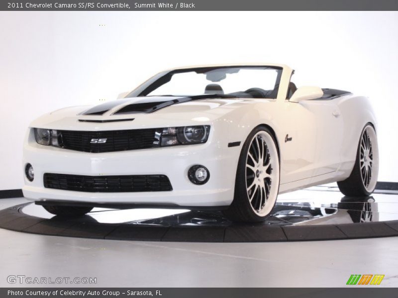 Summit White / Black 2011 Chevrolet Camaro SS/RS Convertible