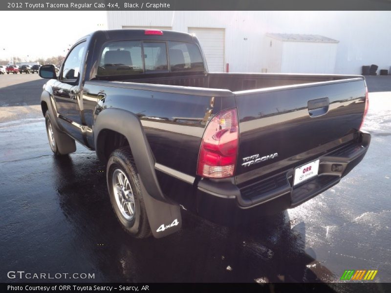 Black / Graphite 2012 Toyota Tacoma Regular Cab 4x4