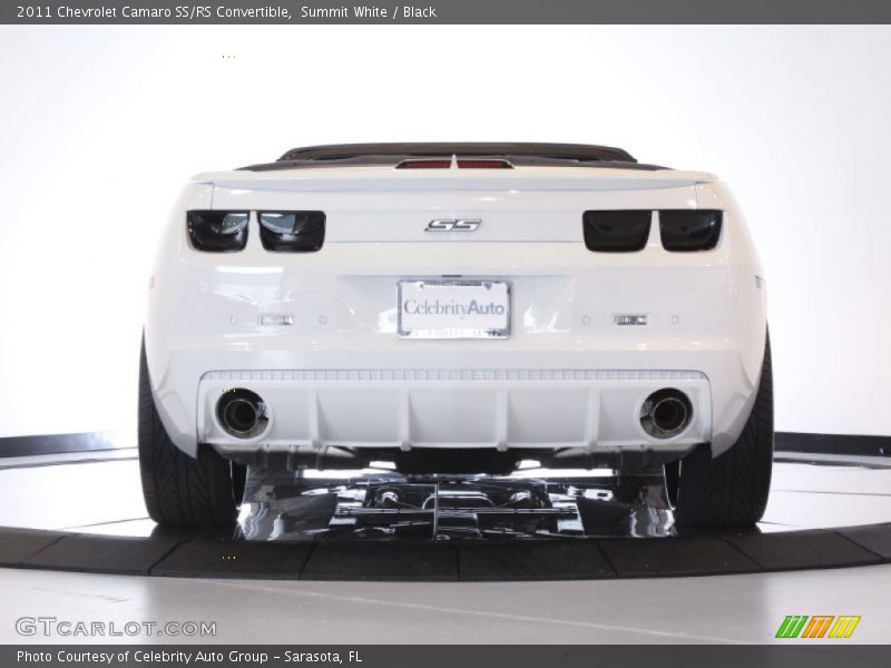 Summit White / Black 2011 Chevrolet Camaro SS/RS Convertible