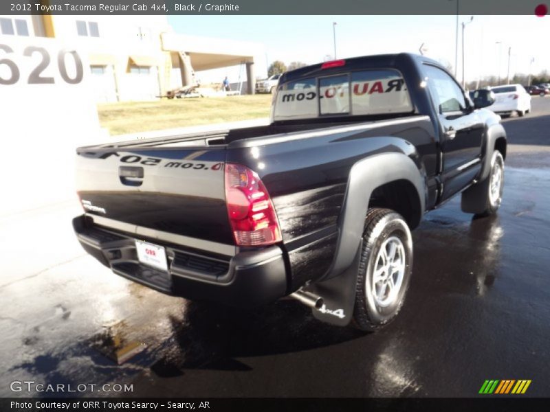 Black / Graphite 2012 Toyota Tacoma Regular Cab 4x4
