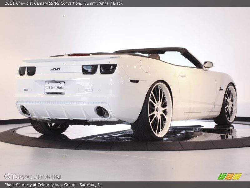 Summit White / Black 2011 Chevrolet Camaro SS/RS Convertible