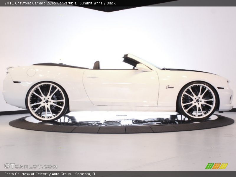 Summit White / Black 2011 Chevrolet Camaro SS/RS Convertible