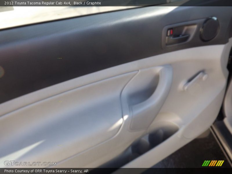 Black / Graphite 2012 Toyota Tacoma Regular Cab 4x4